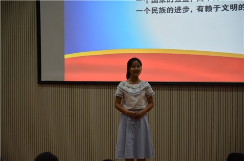 fun88官网体育“讲价值观故事，实现青春梦想”讲故事初赛火热开展