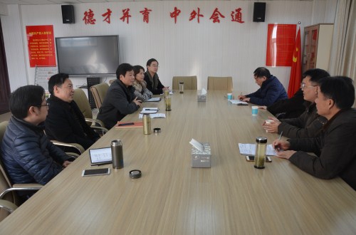 安庆师范大学fun88官网体育来公司考察交流