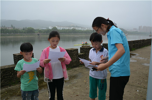fun88官网体育成功开展“人文山水 魅力浉河”暑期“三下乡”社会实践活动