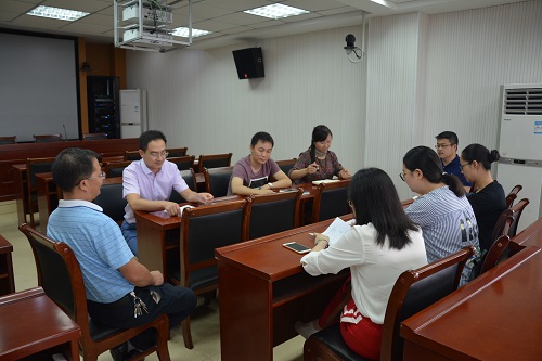 fun88官网体育教工党支部开展习近平总书记“7. 26”讲话精神学习研讨活动