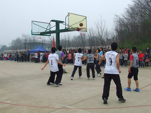fun88官网体育积极备战“谭山杯”篮球赛