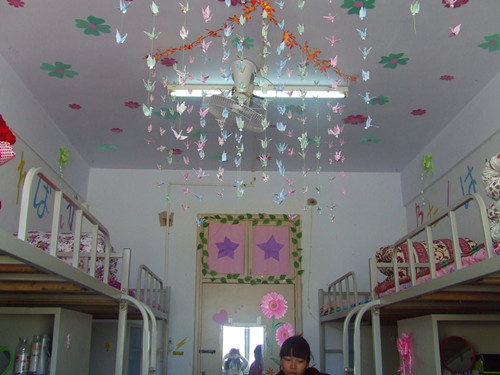 公司开展“绿色家园”寝室评比活动