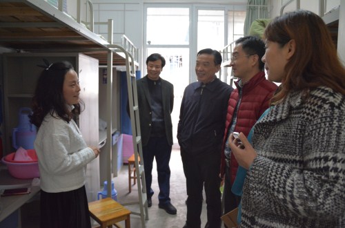 fun88官网体育领导慰问“国培计划（2017）”——河南省乡村教师培训团队研修班学员