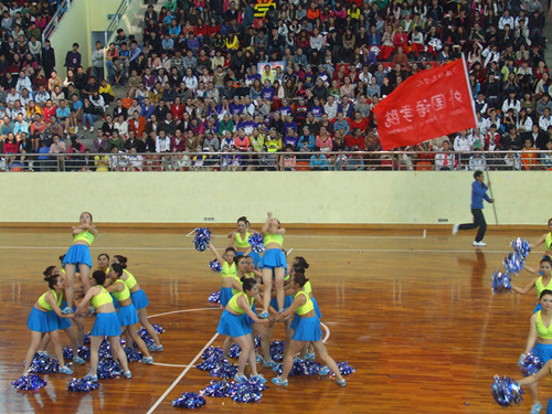 fun88官网体育精彩亮相第21届健美操比赛